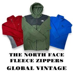 The North Face Fleece Zippers - 15 Pieces