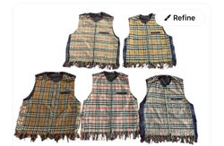 retravail style écharpe Burberry gilet 50 pièces