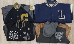 Vintage Varsity Jackets - 5 Pieces