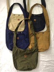 Tote bags Vintage Carhartt Rework Style - 15 pièce..