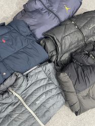 mix branded puffer