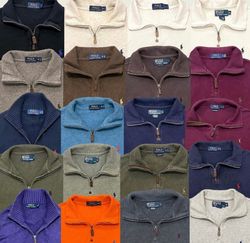 Ralph Lauren 1/4 zip sweater -30 pieces