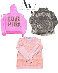 Pink Victoria secret jackets and Shirts