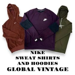 Nike Sweat Shirts And Hoodies - 10 Pieces