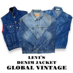 Vestes en denim LEVI'S - 9 pièces