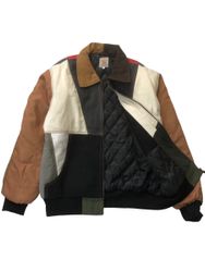 Veste Patchwork Detroit de Style Rework Vintage Ca..