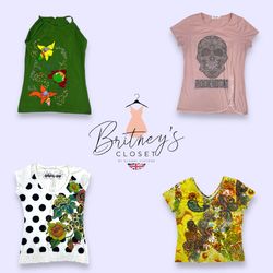 T-shirts Y2K Bébé - 10 Pièces