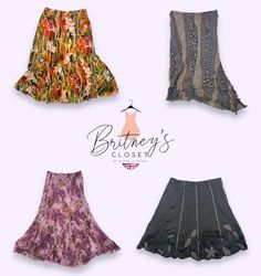 Mix Poly Skirts - 11 Pieces