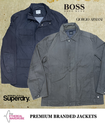 Premium Brand Jackets including Hugo Boss, Armani,..