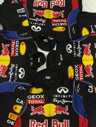 Veste de course Redbull Rework Style Toutes Taille..