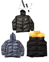 Branded puffers Adidas,nike, TNF,and more brands