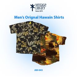 Men's Orignal Hawaiian Shirts 20 pieces