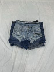 Short en denim pour femmes y2k