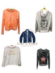 Magnifiques vestes Juicy Couture au style embellis..