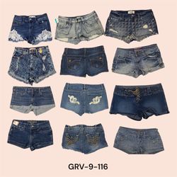 Shorts mini en denim classiques – Audacieux, Éléga..