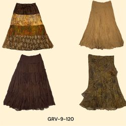 Erthi Y2K Poly Skirt – Effortless Style with Retro..