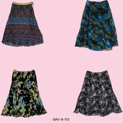 Y2K Blue Poly Skirt – Retro Vibes with a Modern Tw..