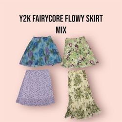 Y2K FAIRYCORE FLOWY SKIRT MIX