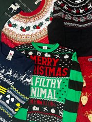 Naughty Santa Sweaters - 20 pcs