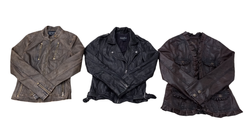 Mix de Vestes Uniques en Cuir - 10 pcs - 3/10/24