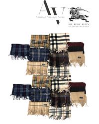 Bonitos colores bufandas Y2k BURBERRY 100 pcs