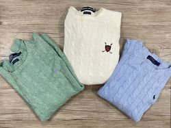 Ralph Lauren Cable Knit ( Round-Neck ) 20 Pcs