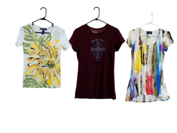 T-shirt Aesthetic Carine con Fiori - 14 pezzi - 9/..