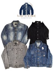 Veste en denim d'hiver tendance et magnifique Y2K