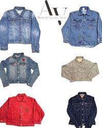 Y2k BELLES VESTES EN JEAN 30 pcs