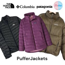 Branded Puffer Jackets |Patagonia|TheNorthFace|Col..