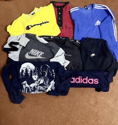 Branded Nike, Adidas, Champion and Polo Sweatshirt..