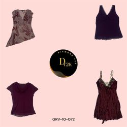 Royal Glow: Vintage Y2K Purple Cami Top (GRV-10-07..