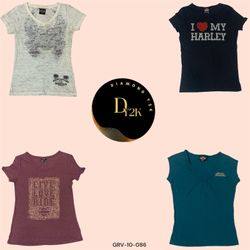 Harley Davidson Y2K Baby Tees – Essentiels Chic Bi..