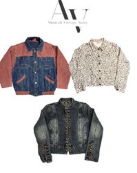 JACKETS EN DENIM au design magnifique Y2K