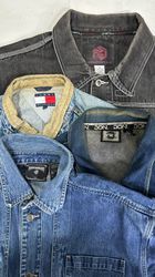 Vestes en denim hip hop