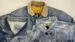 Vestes en jean vintage de marque mélangées