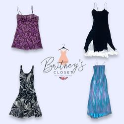 Y2K Retro Dresses - 10 Pieces ( BC-90 )