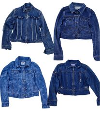 Veste en denim à succès Y2K