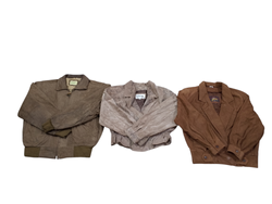 Chaquetas estilo bomber de ante - 9 piezas - 22/10..