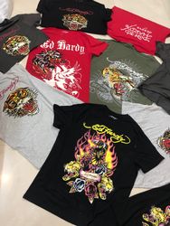 Mens Ed Hardy T-Shirts - 15 Pieces