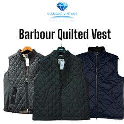 Barbour Quilted Vest 8 piece