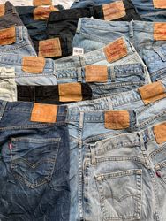 Étiquette en papier Mix Number Levi's Jeans années..