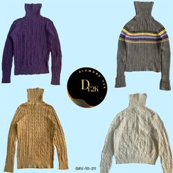 Pull CableNet doux Y2K – Couche parfaite pour l'hi..