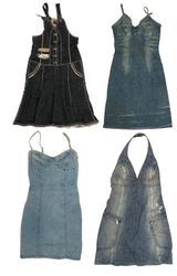 Robe en denim (S-697)