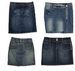 Y2K Denim Skirts (S-704)