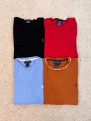 #VV82 Ralph Lauren Round Neck Sweaters 25 PCs