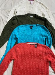 Twisted Cable Knit Sweaters