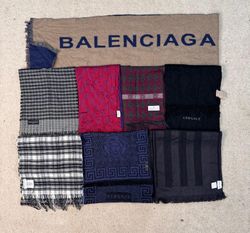 #VV93 Luxury Scarves: Balenciaga/Versace/Gucci/Giv..