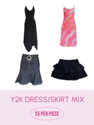 Y2K skirts and dresses