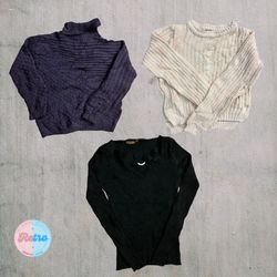 Y2K Tricot Mix : 8 Pièces